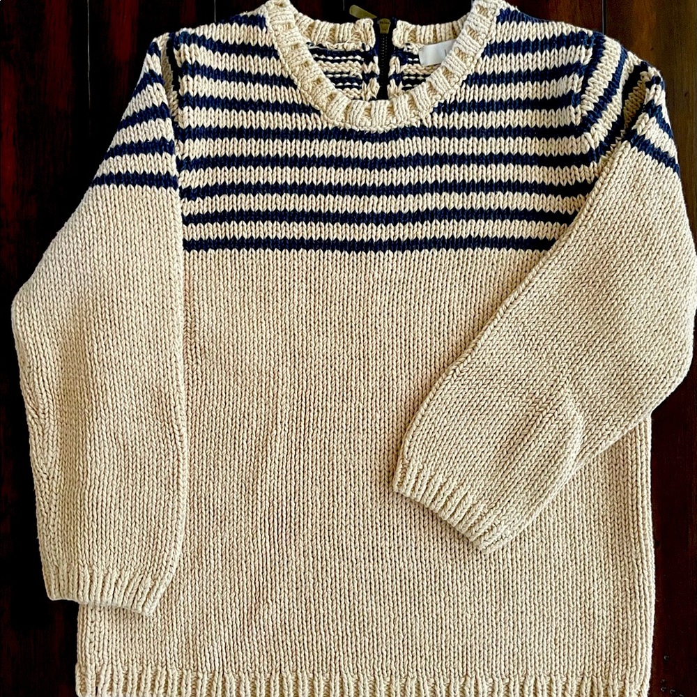 Women’s Loft XL 100% Cotton Crew Neck Sweater.